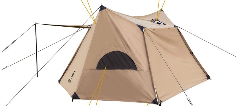 OneTigrisからポリコットン素材の「SOLO HOMESTEAD Camping Tent [TC