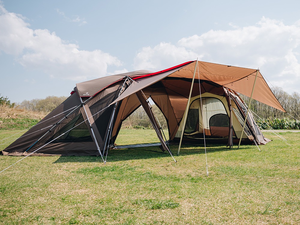 4/29〜】スノーピークから大型2ルームシェルター「ゼッカ」登場