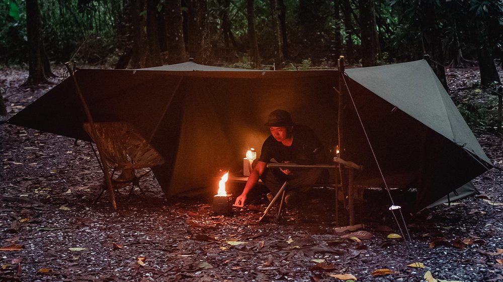 OneTigrisから変幻自在なタープテント「FJORD T/Cキャンプタープ」登場