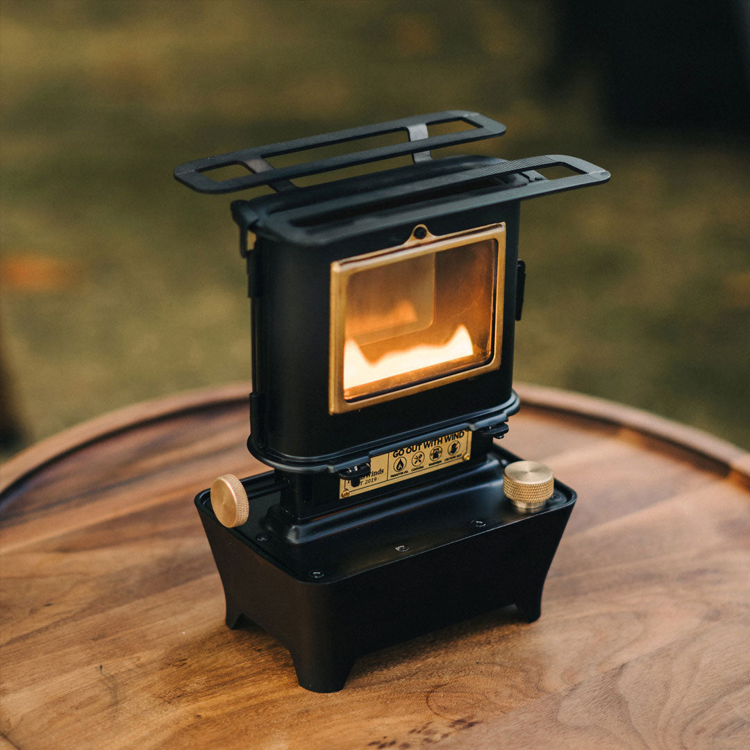 ThousWindsからアイロンストーブ「ファイヤーダンスストーブ」登場