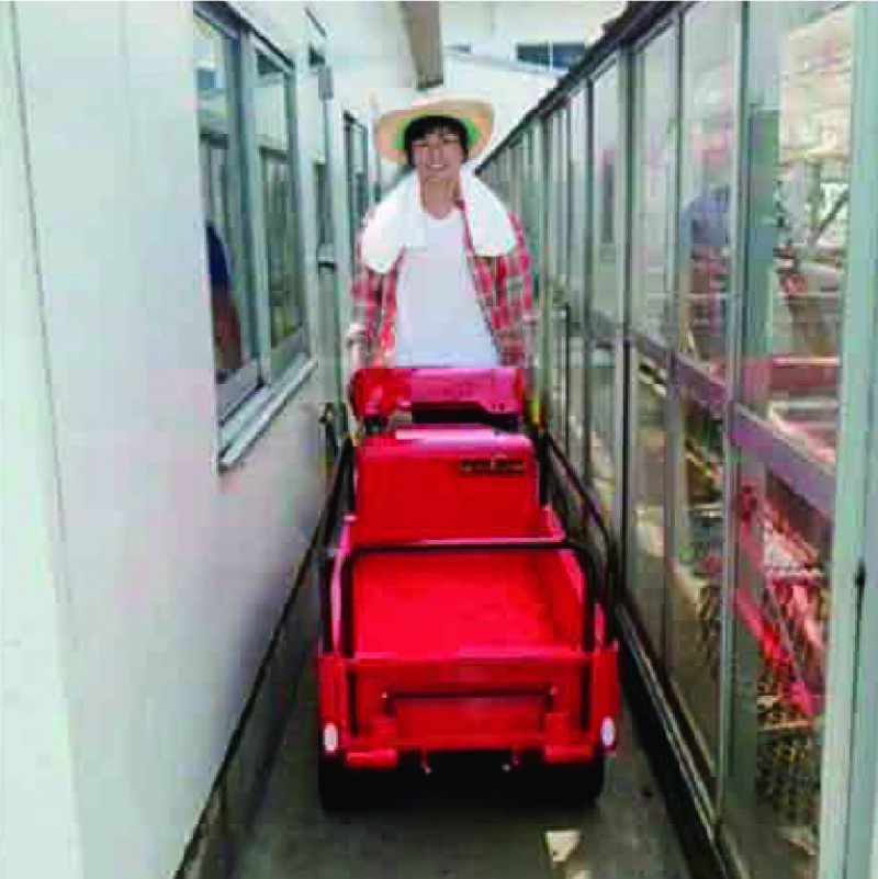 狭所向け農業用運搬車 ピンクレディBP420 | キャニコム