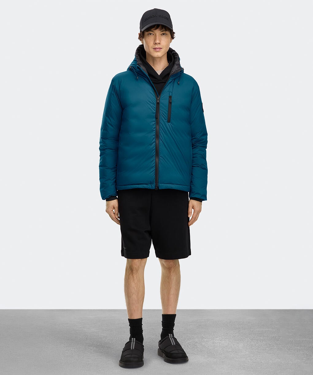 ロッジ フーディー ブラックレーベル(5078MB)｜カナダグース (CANADA