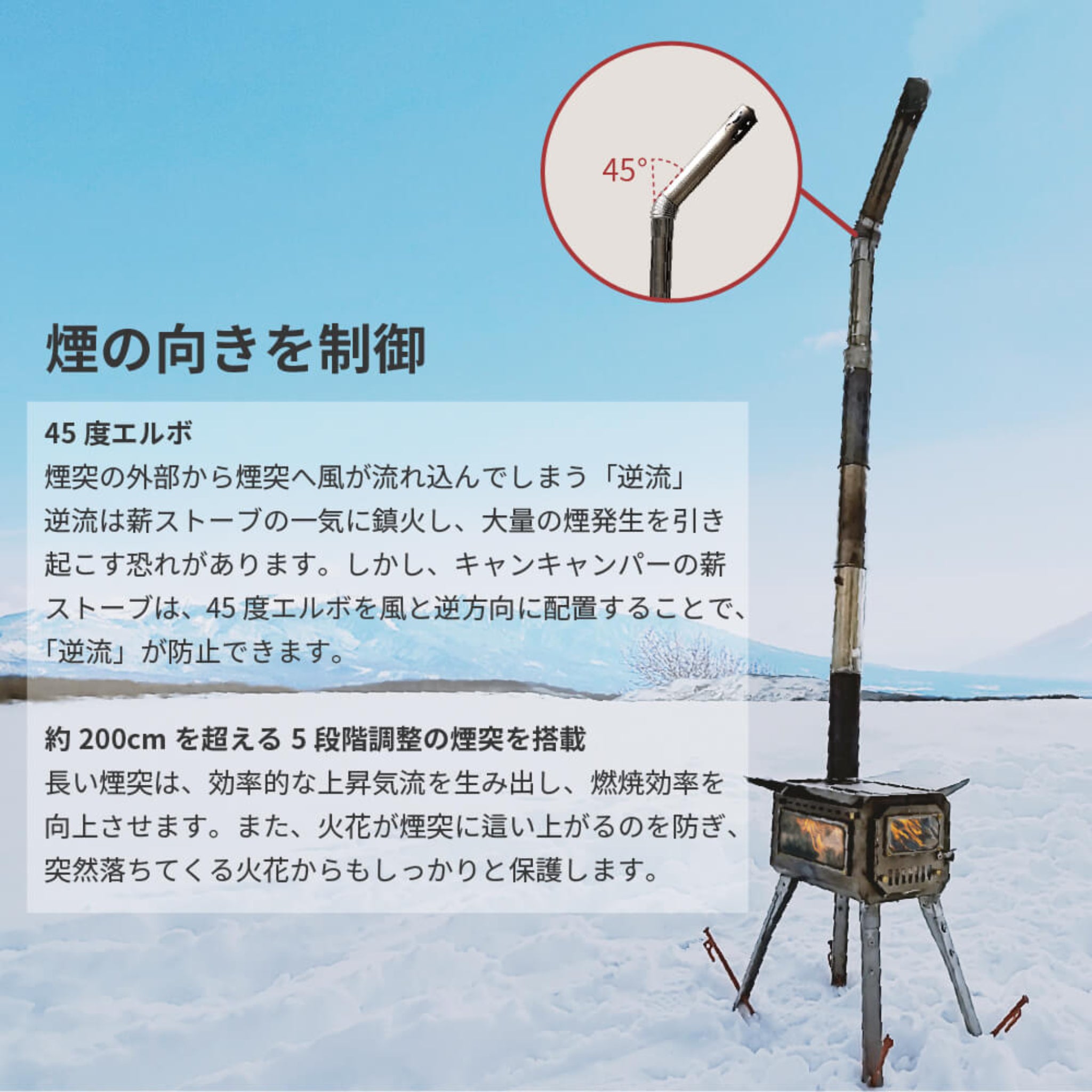 焚き薪ストーブ キャンプ ／ 防災 – Cancamper