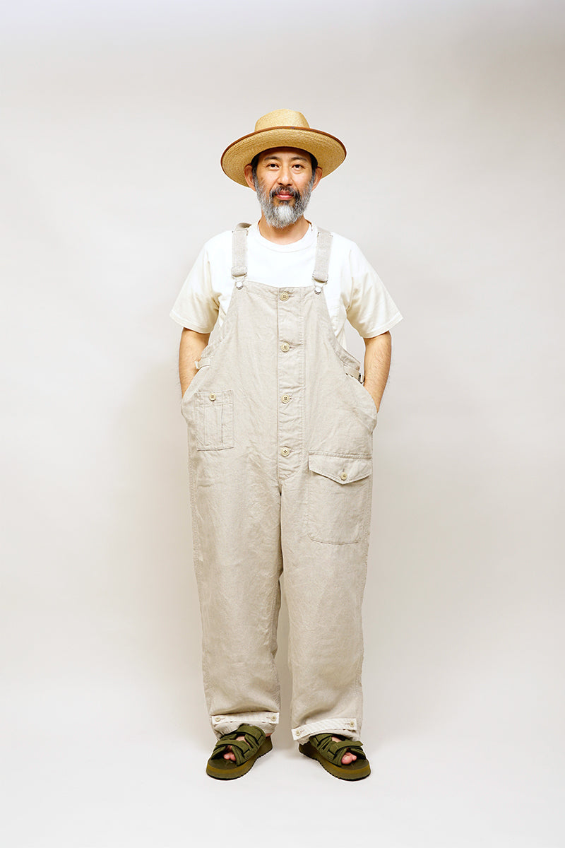 ナイジェル・ケーボン】MAN / N-1デッキパンツ - リネンキャンバス / N