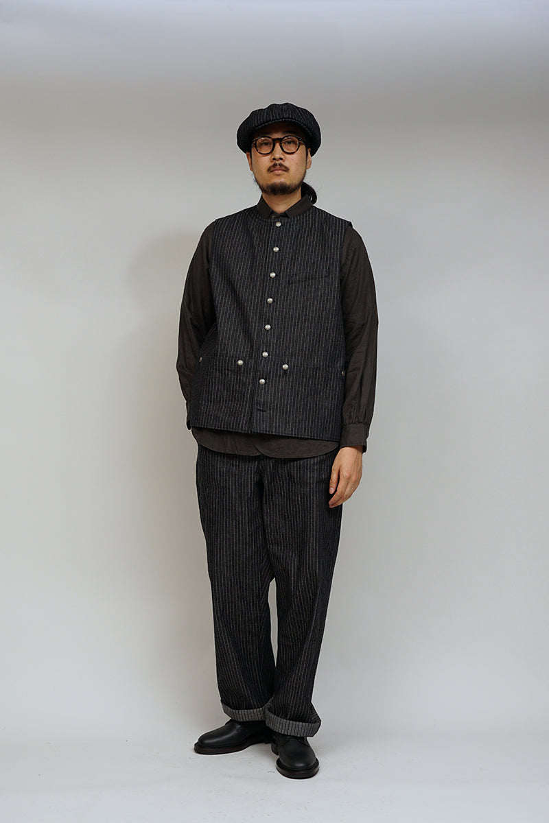 ナイジェル・ケーボン】MAN / 30sフレンチワークベスト / 30s FRENCH