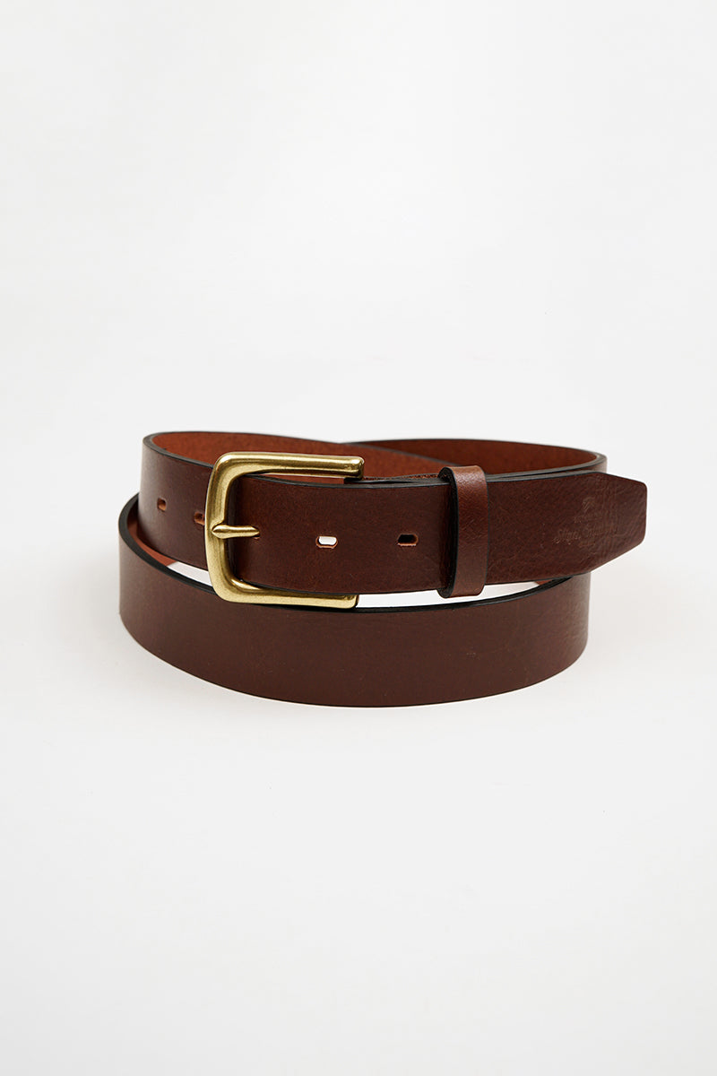 ナイジェル・ケーボン】MAN / レザーベルトキューバ / LEATHER BELT