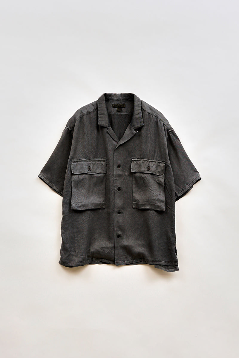 ナイジェル・ケーボン】MAN / アーミーシャツ - レーヨンピグメント