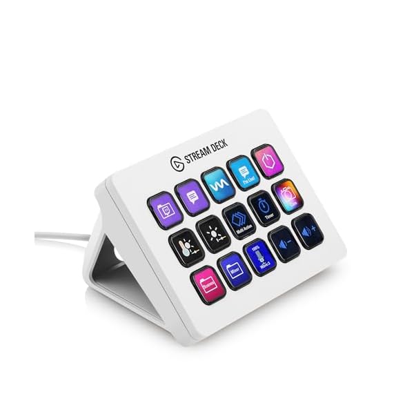 Elgato Stream Deck 15ボタン Stream Deck Scissor Keys | Precision