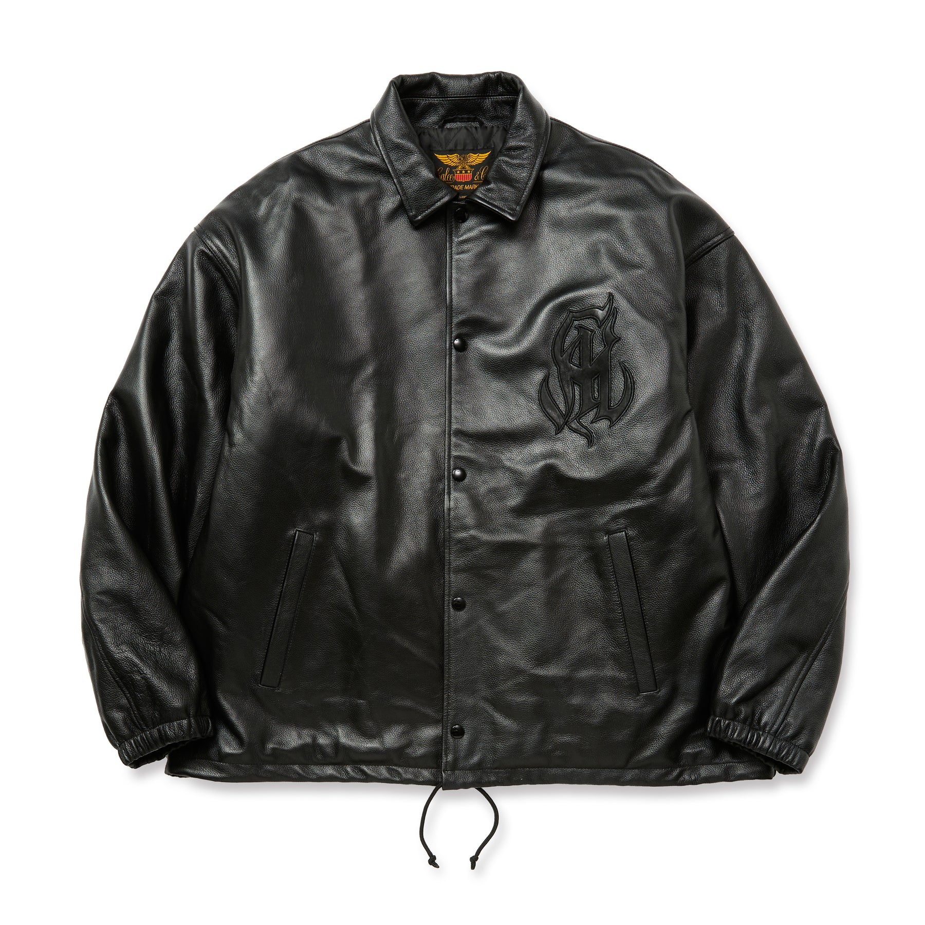 LEATHER COACH JACKET ＜EXCLUSIVE＞ – CALEE ONLINE STORE