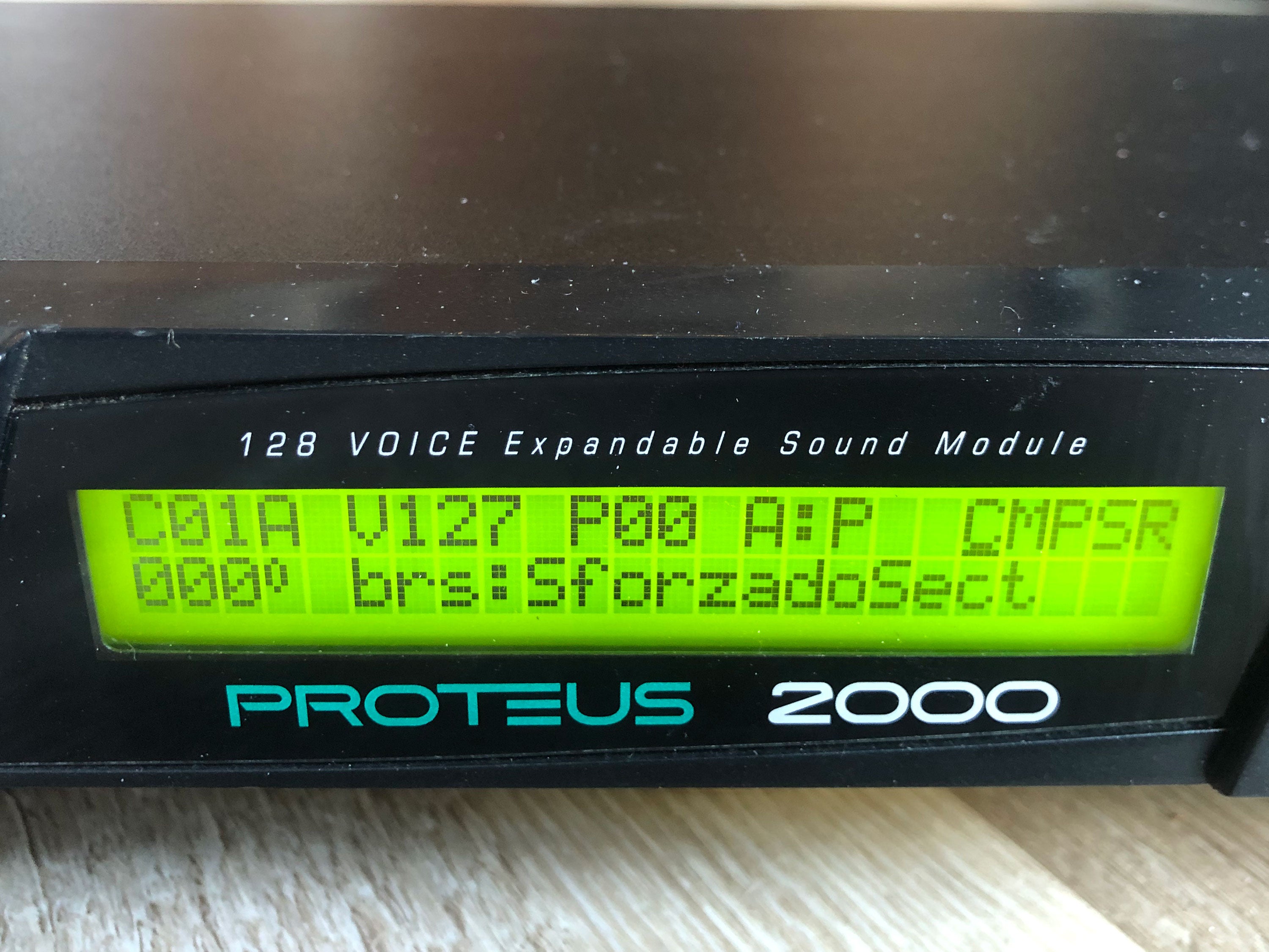E-MU Systems Proteus 2000 w/ New Encoder | Captain Black's