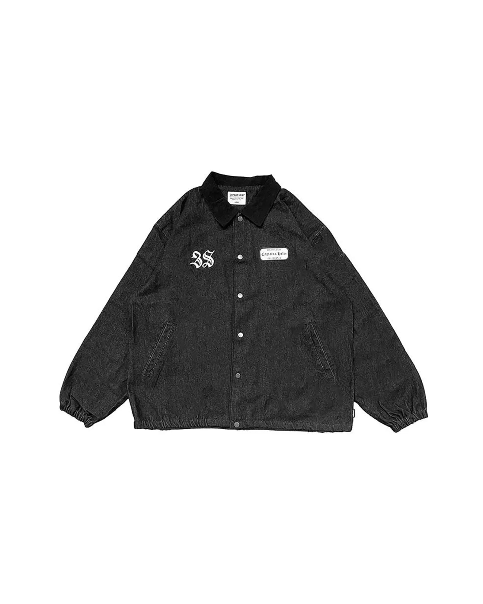 38 LOGO DENIM COACH JKT – CAPTAINS HELM