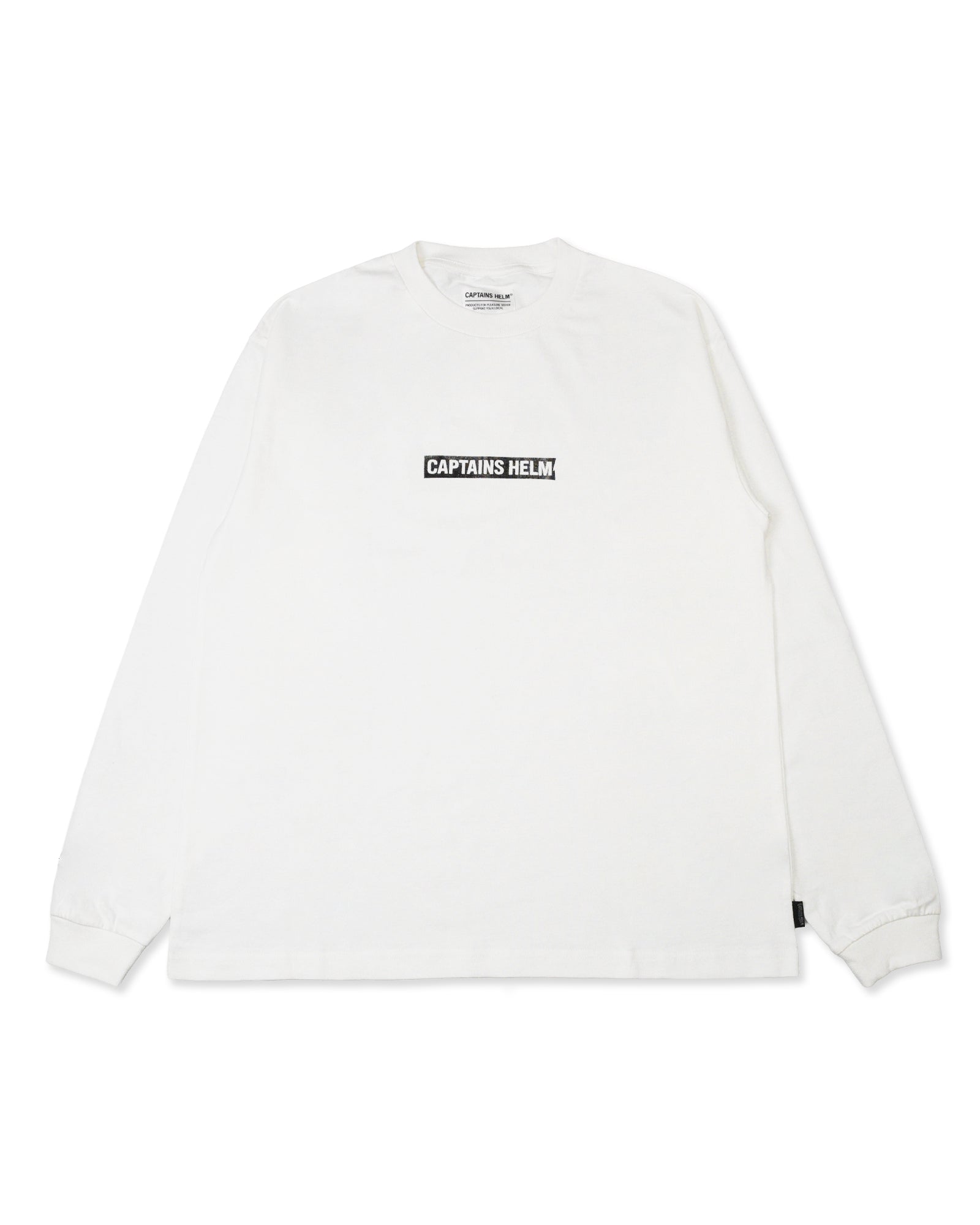CAPTAINS HELM #FADED TAPE LOGO LS TEE