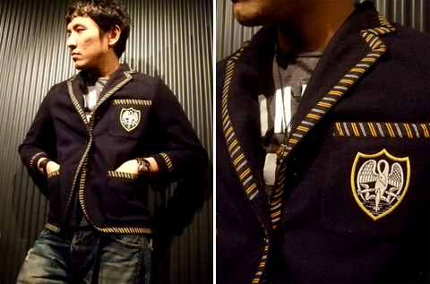 UK ビンテージ スクール マフラー ＆ スクール JK