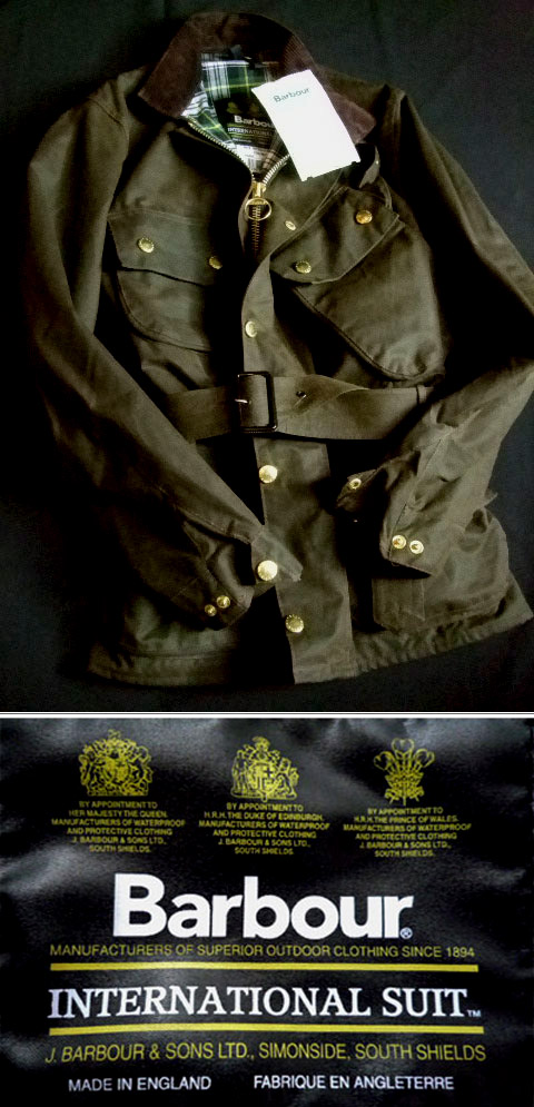 デッドストック バブアー （Barbour） “ インターナショナル