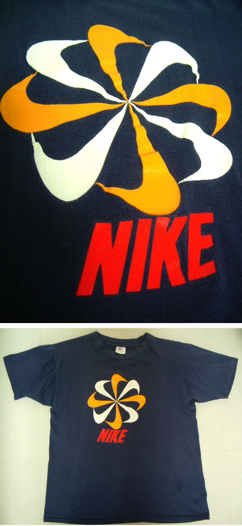 1970's ナイキ（NIKE）風車Tシャツ - CAPRi SHOP