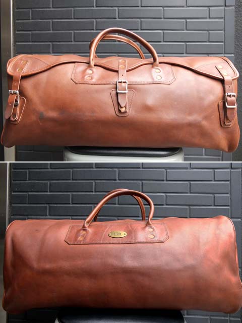 1970's GOKEYS（ゴーキー） ALL LEATHER BOSTON BAG （large） - CAPRi