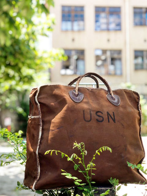 1940's〜 USN（US-NAVY） OFFICER BAG / BY “ L.L. Bean ” - CAPRi SHOP