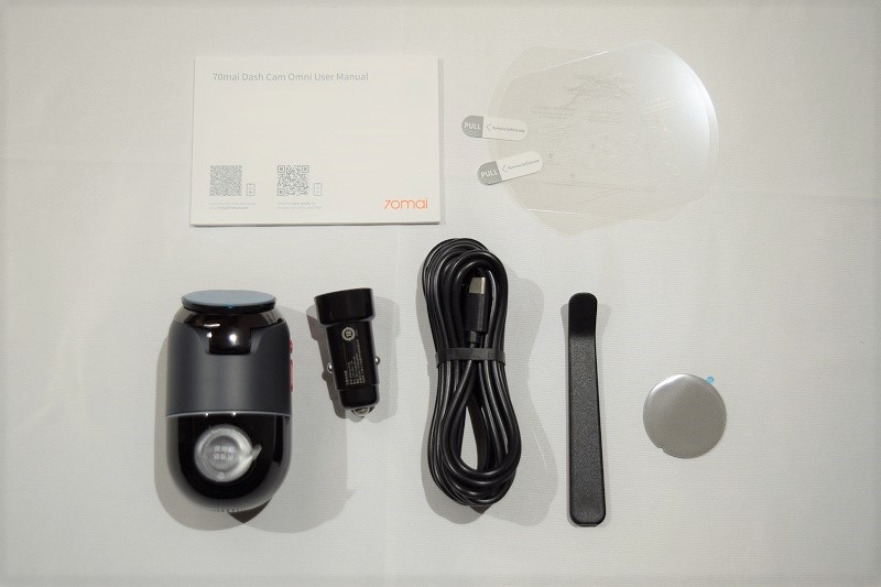 実機レビュー70mai Dash Cam Omniの評価 eMMC対応のAI搭載ドラレコ