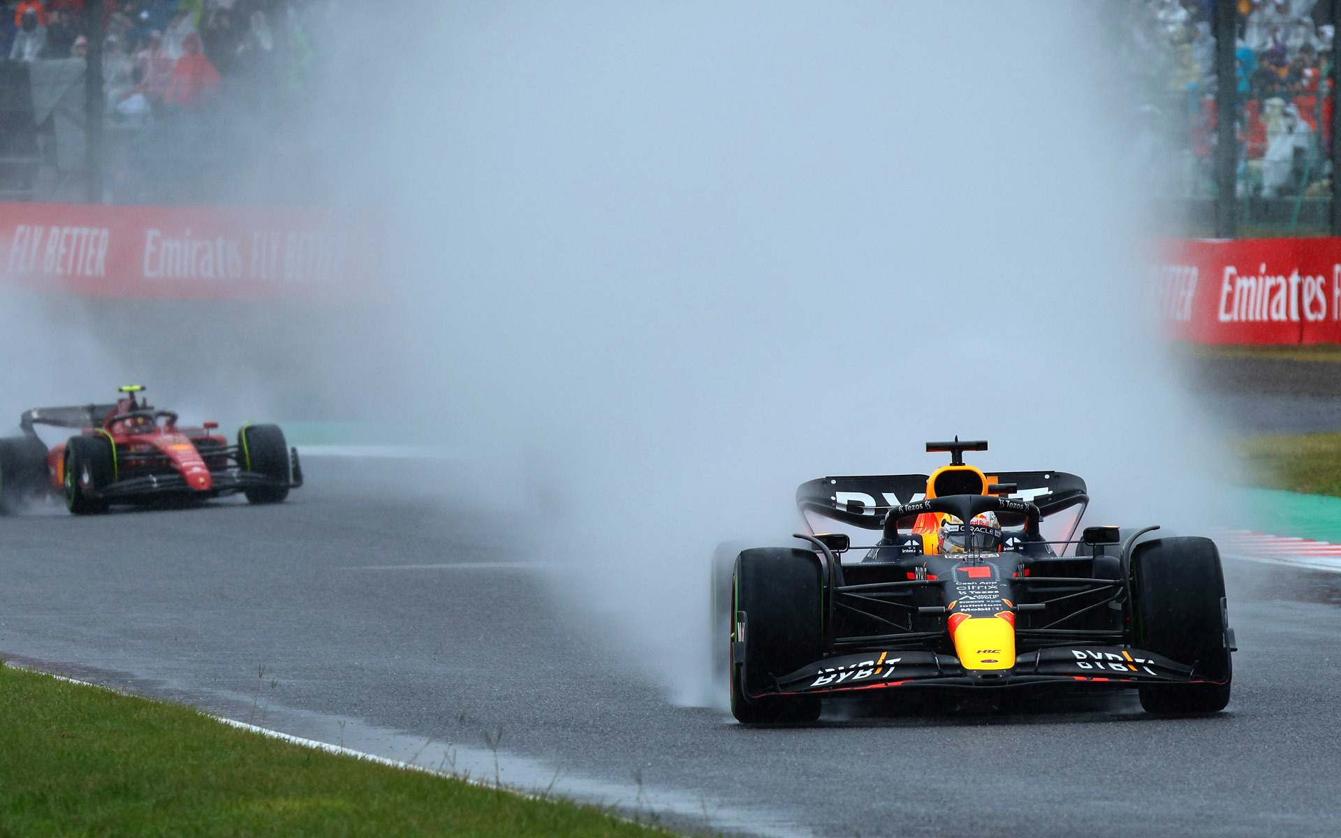 F1日本GP、フェルスタッペンが優勝し2022年のF1チャンピオン獲得 2年