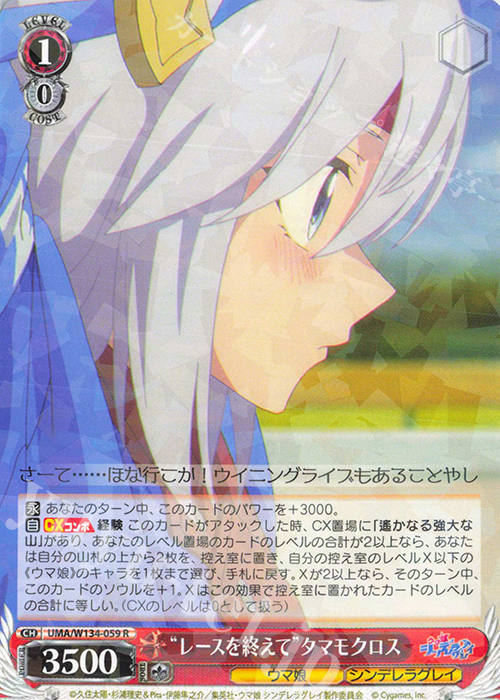 R “レースを終えて”タマモクロス 販売 | アニメ『ウマ娘 シンデレラ