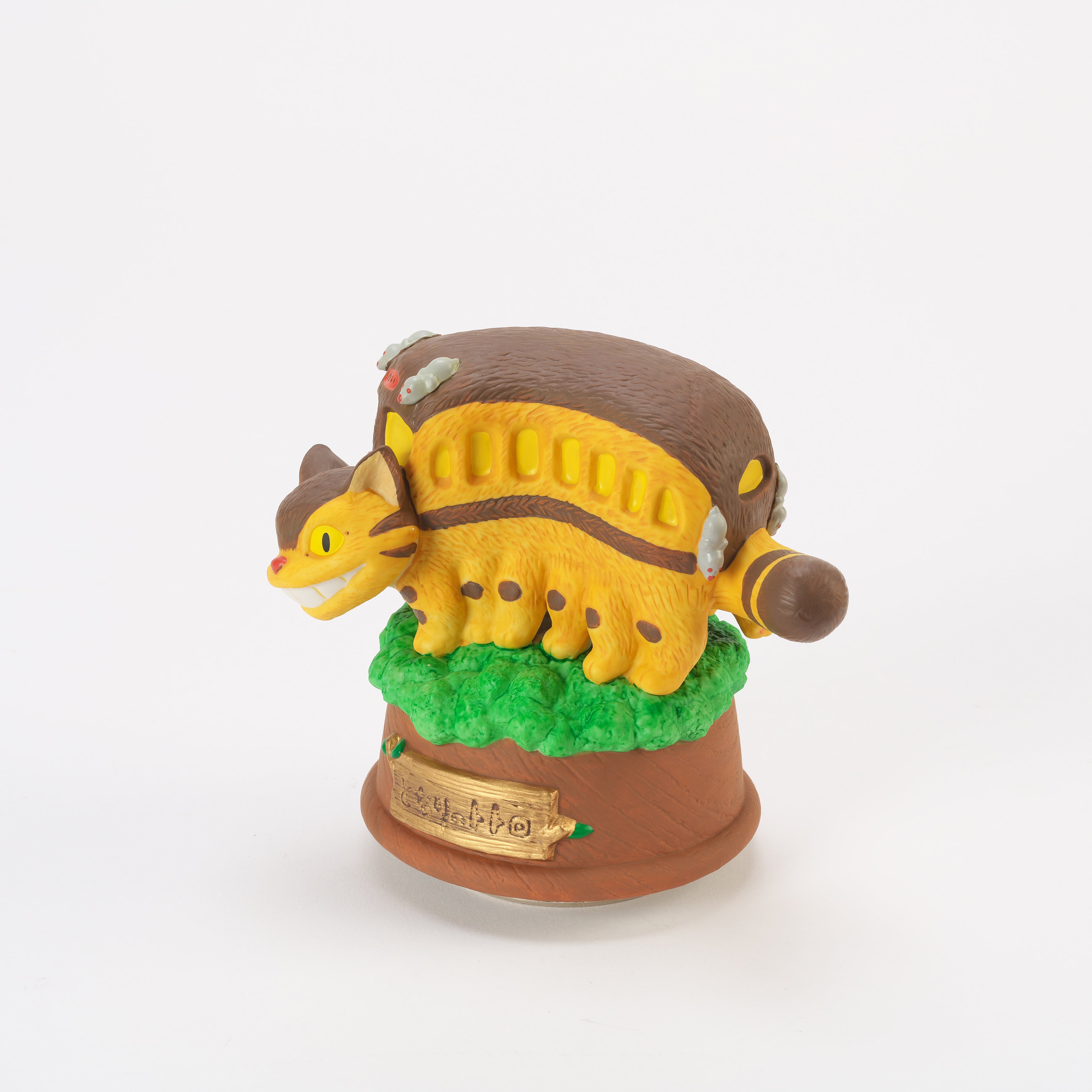 となりのトトロ 磁器オルゴール ネコバス 木の上 – オルゴールショップ