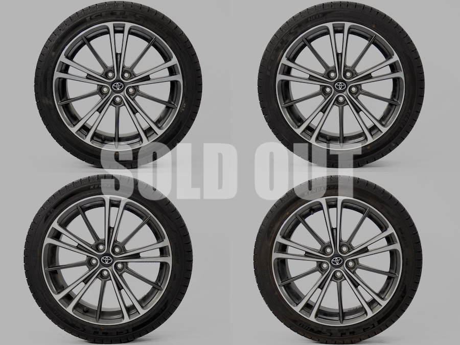 中古】KENDA KR36 215/45R17 86前期純正AW スタッドレス・ホイール