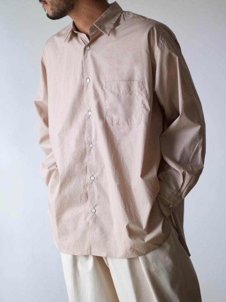 MARKAWARE マーカウェア – NEW COMFORT FIT SHIRT – 21aw Collection