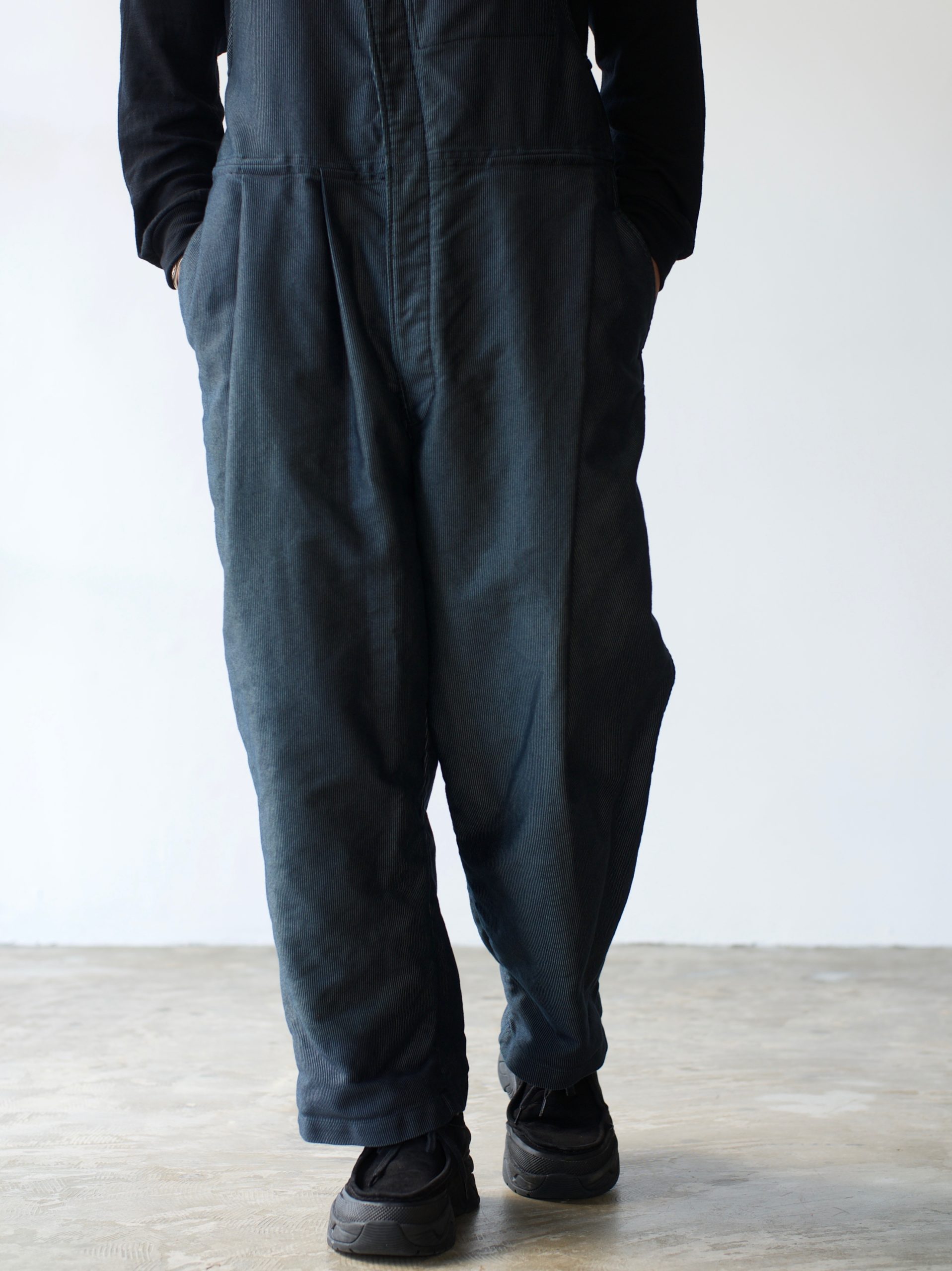 OUTIL ウティ 22aw “SALPOTTE SAIX” STRIPE 特別な染色方法を施した