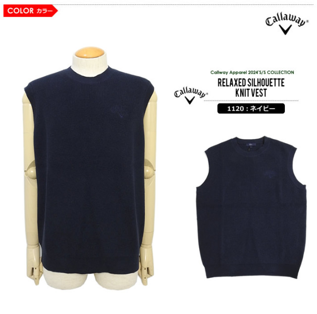 Callaway Apparel［キャロウェイアパレル］リラックスシルエットクルー