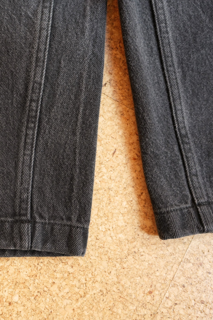 NOROLL THICKWALK PANTS BLACK DENIM – CASDAY / キャスデイ