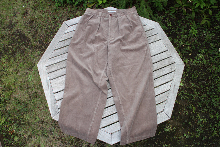 NOROLL THICKWALK CORDS PANTS SMOKE BROWN – CASDAY / キャスデイ