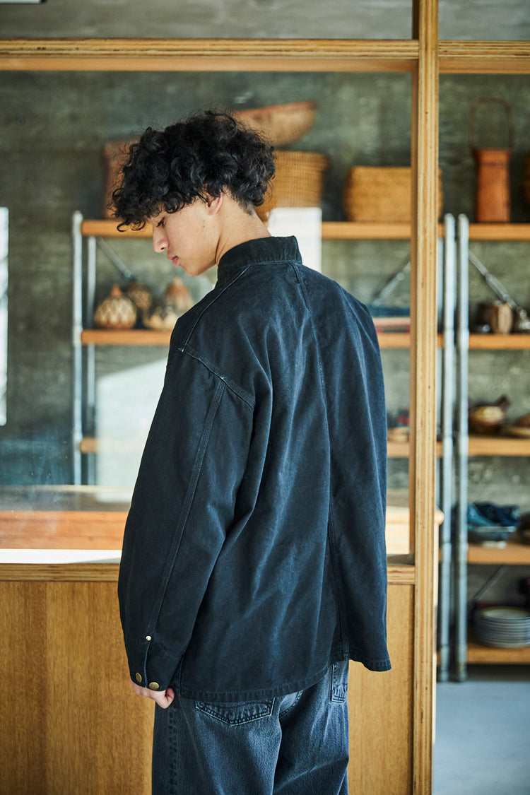orslow RELAX FIT OXFORD COVERALL BLACK – CASDAY / キャスデイ