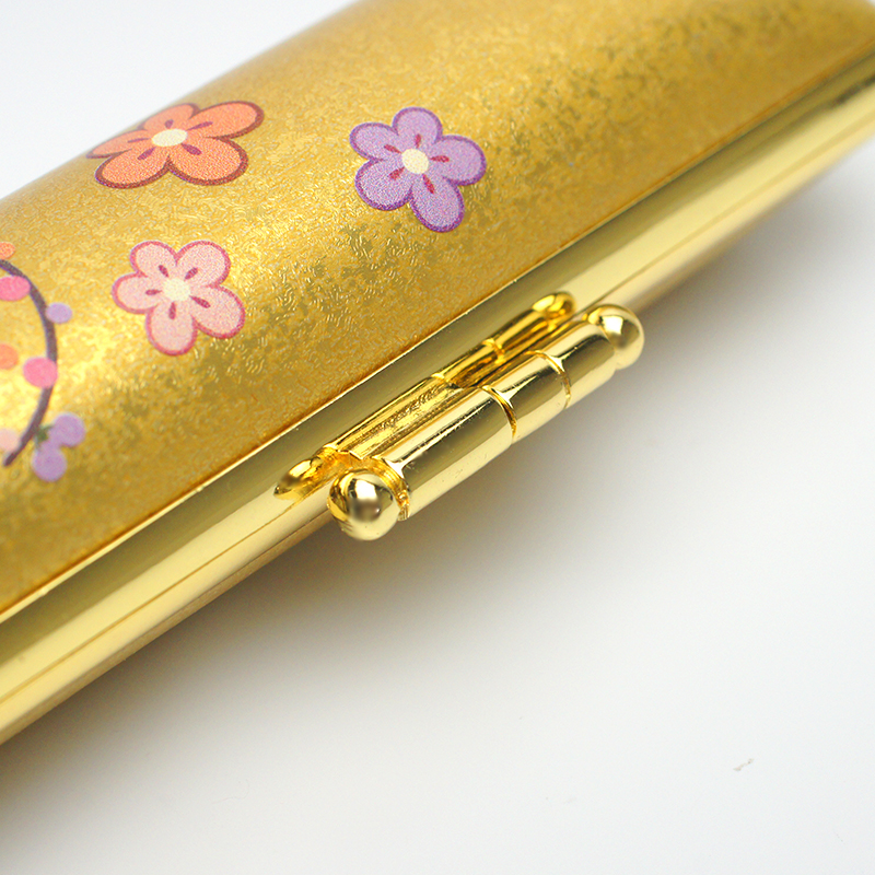 ヴィンテージアート ゴールド 花柄 13.5-15.0mm｜印鑑ケース.com