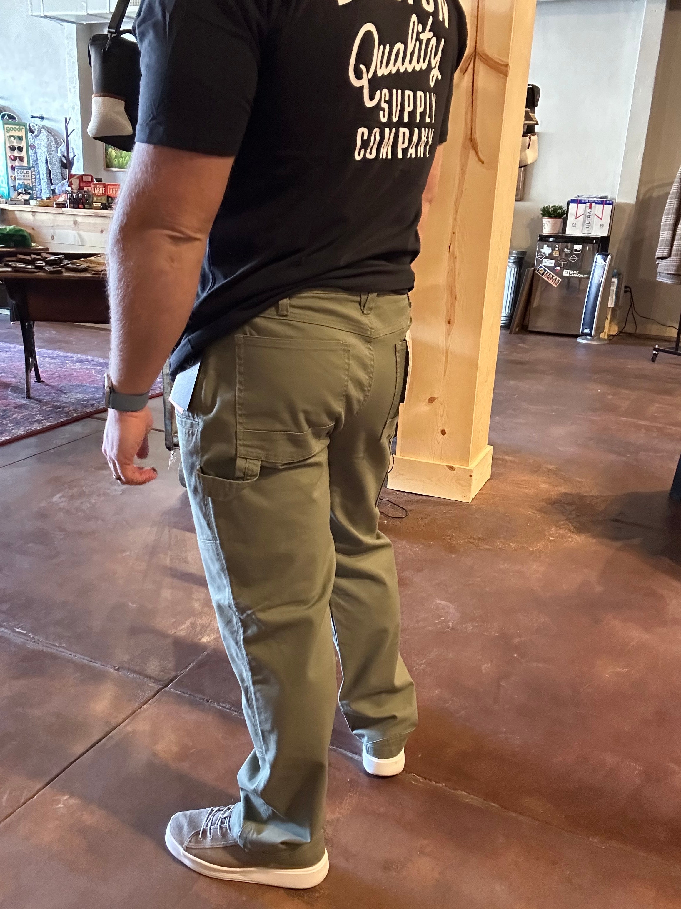 Builders Carpenter Stretch Pant-Olive Surplus- Brixton – Cavalier