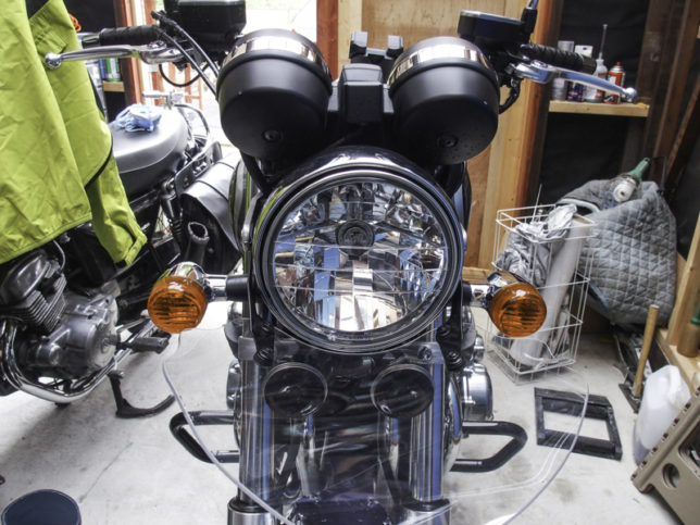 CB1100 メッキメーターカバー取り付け | CB1100と共に