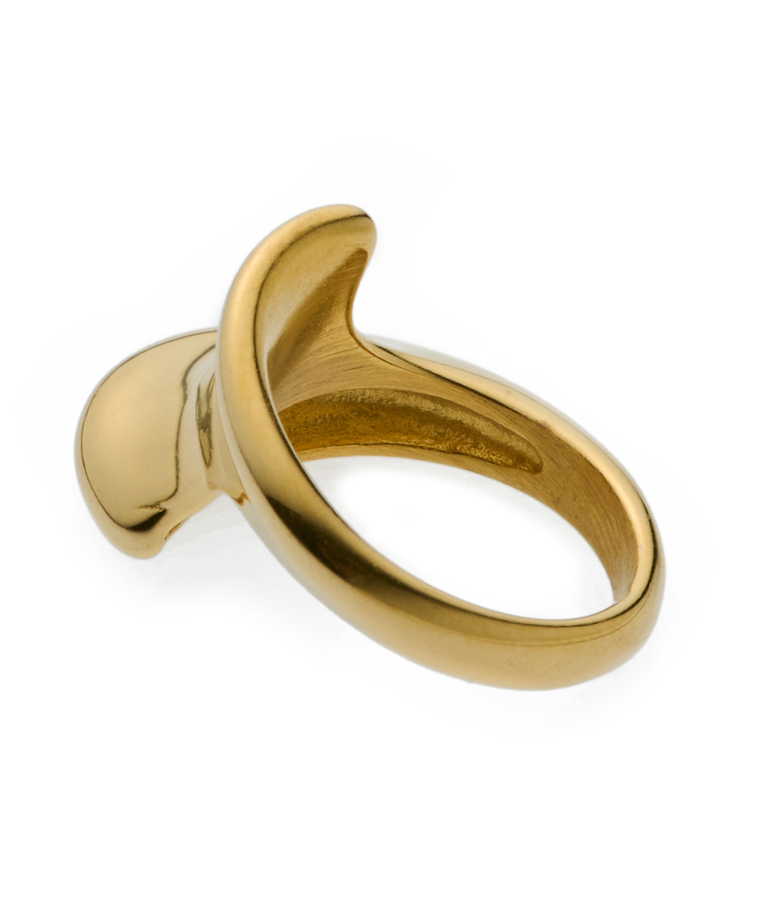 ゴールド]ウェーブリング