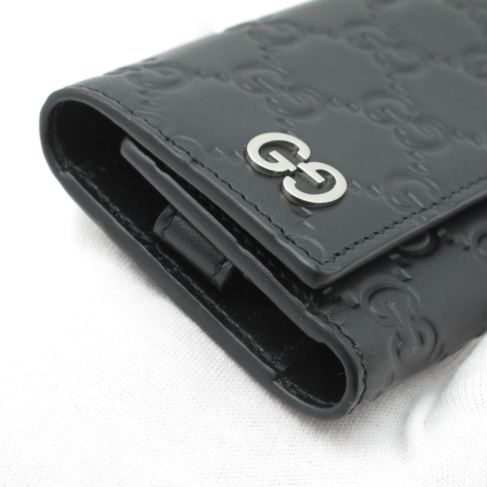 GUCCI グッチ GG グッチシマ キーリング付き 6連 キーケース 473824