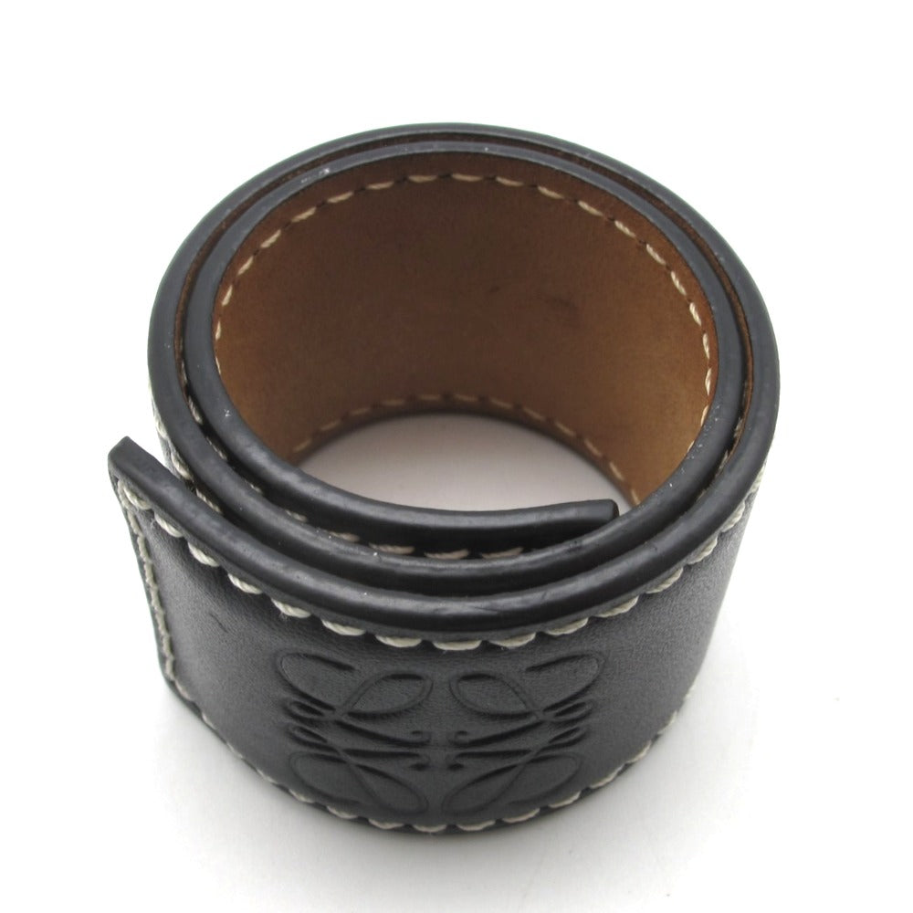 LOEWE ロエベ バングル レザー バングル スラップ ブレスレット