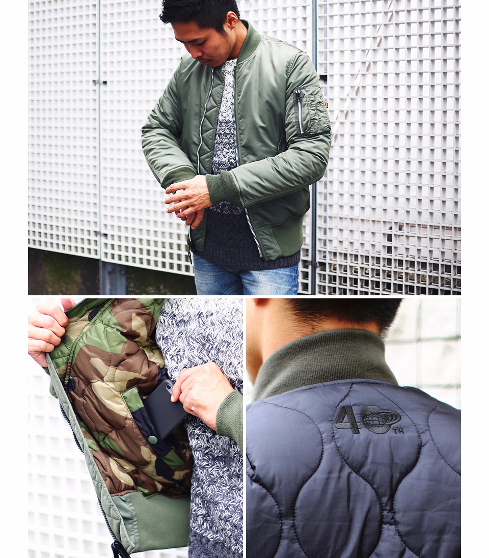 ALPHA INDUSTRIES × BEAMS LIGHTS＞ 40周年スペシャルアイテム｜BEAMS