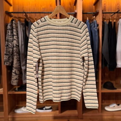 BEAMS（ビームス）AURALEE / SHETLAND WOOL CASHMERE RIB KNIT P/O