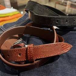 BEAMS F（ビームスF）Anderson's / リアルリザードレザー ラップド