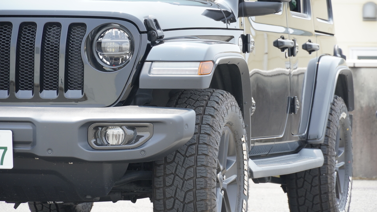 ラングラーJL】ジェップセン フォグハーネスカバー取り付け方法と装着