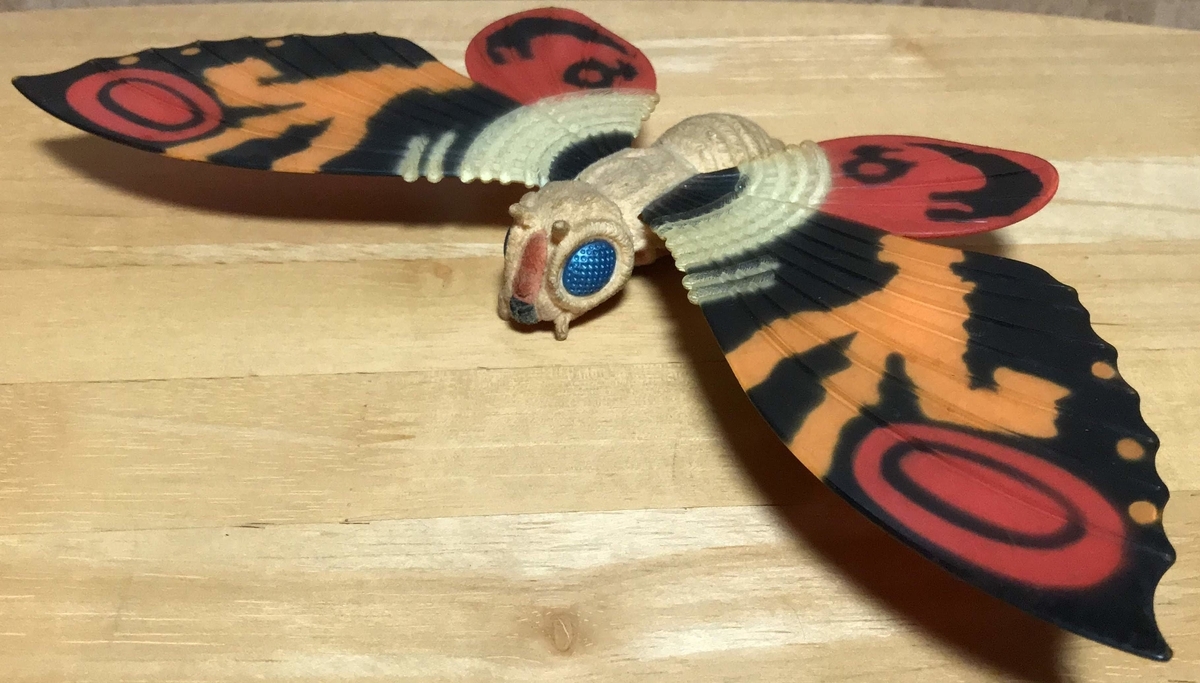 モスラ成虫 ゴジラシリーズ(1992) - 怪獣ソフビ博物館