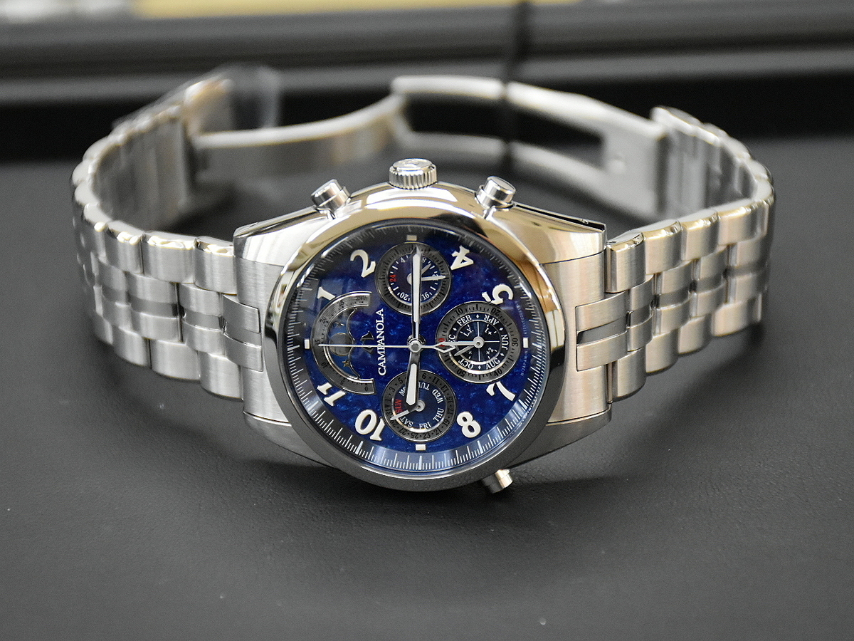 レビュー カンパノラ 紺瑠璃 CTR57-1101 頑張れ国産時計ブログ