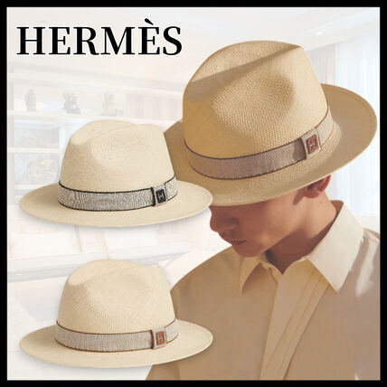 HERMES(エルメス) ストローハット(メンズ) - ブランド通販のBUYMA