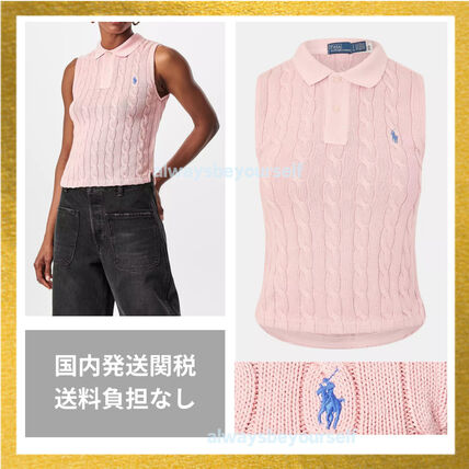 ノースリーブ POLO RALPH LAUREN(ポロラルフローレン) ニット