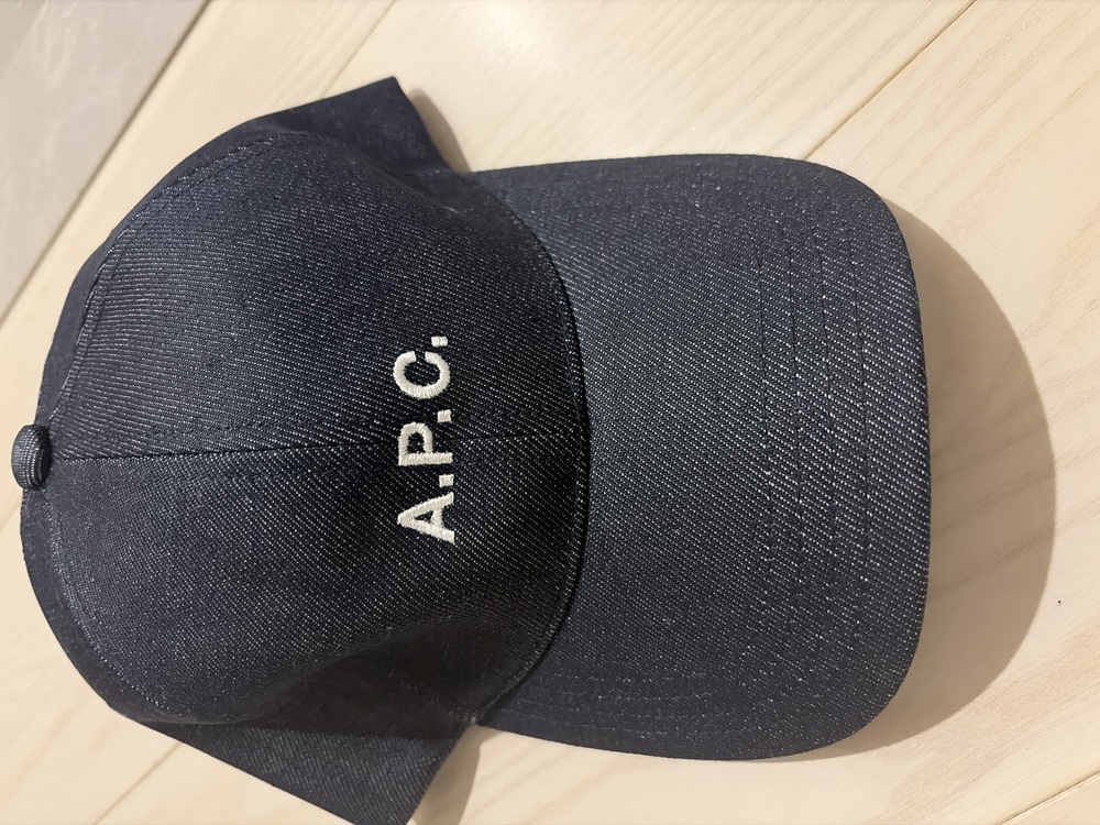 関税込】新作◇A.P.C. アーペーセー◇ロゴ キャップ (A.P.C./キャップ