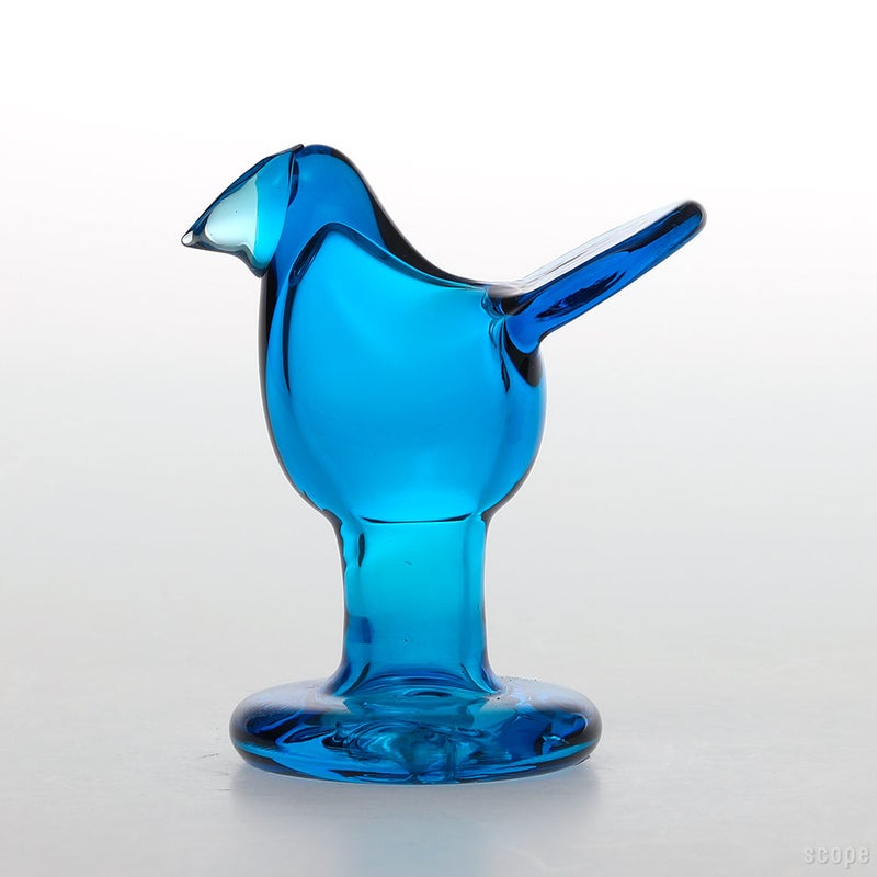 販売終了】iittala | Birds by Toikka ミニシエッポ脚付 ターコイズ x