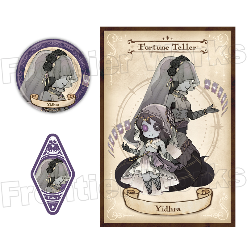 値下げ中 IdentityⅤ 第5人格 楽天コレクション ハンカチ 夢の魔女 花札モチーフの衣装を身にまとった「IdentityV 第五人格」の