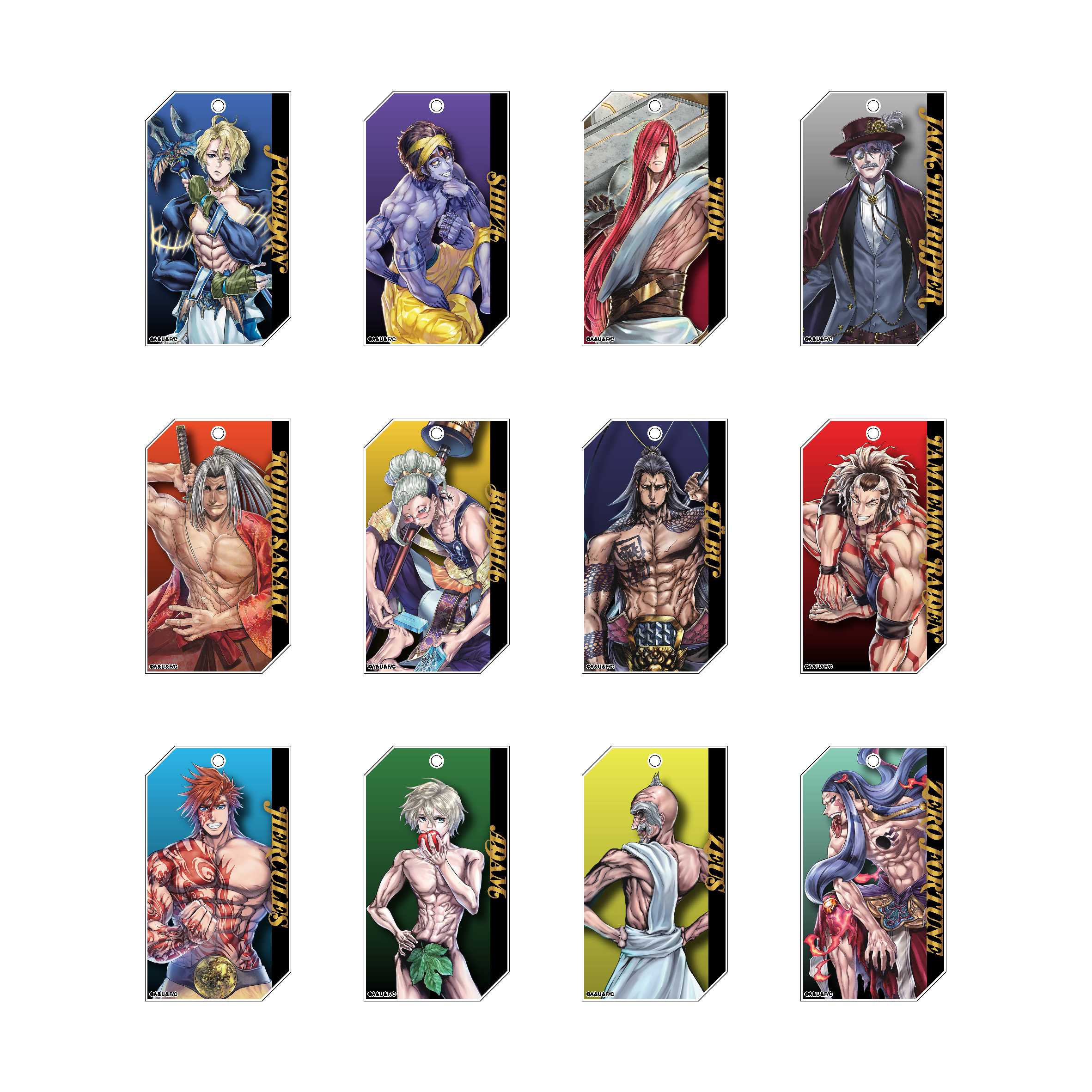 終末のワルキューレ_トレーディングアクリルキーホルダー ※ブラインド